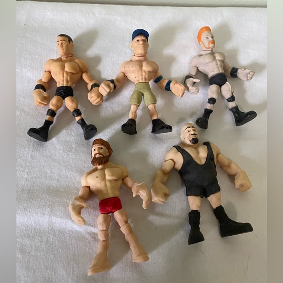WWE Eraseez Daniel Bryan Big Show John Cena Randy Orton Sheamus - Picture 1 of 9